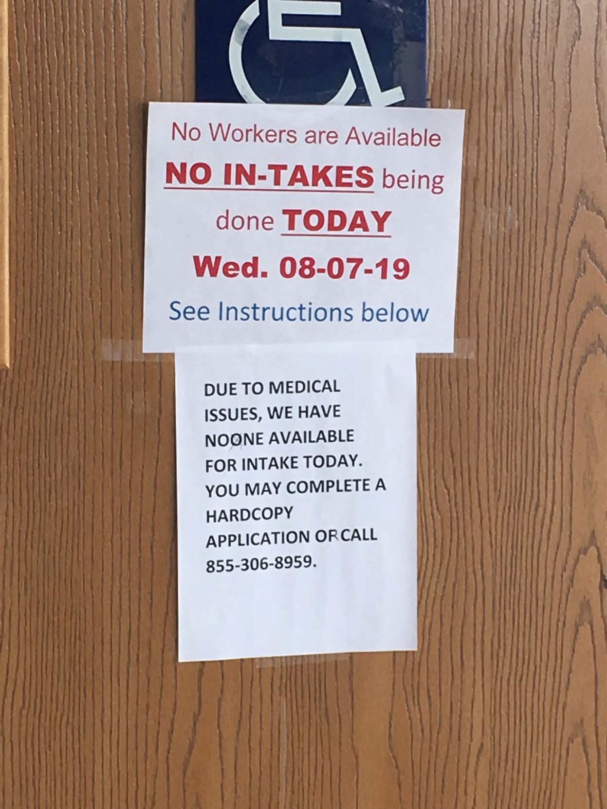 Door sign